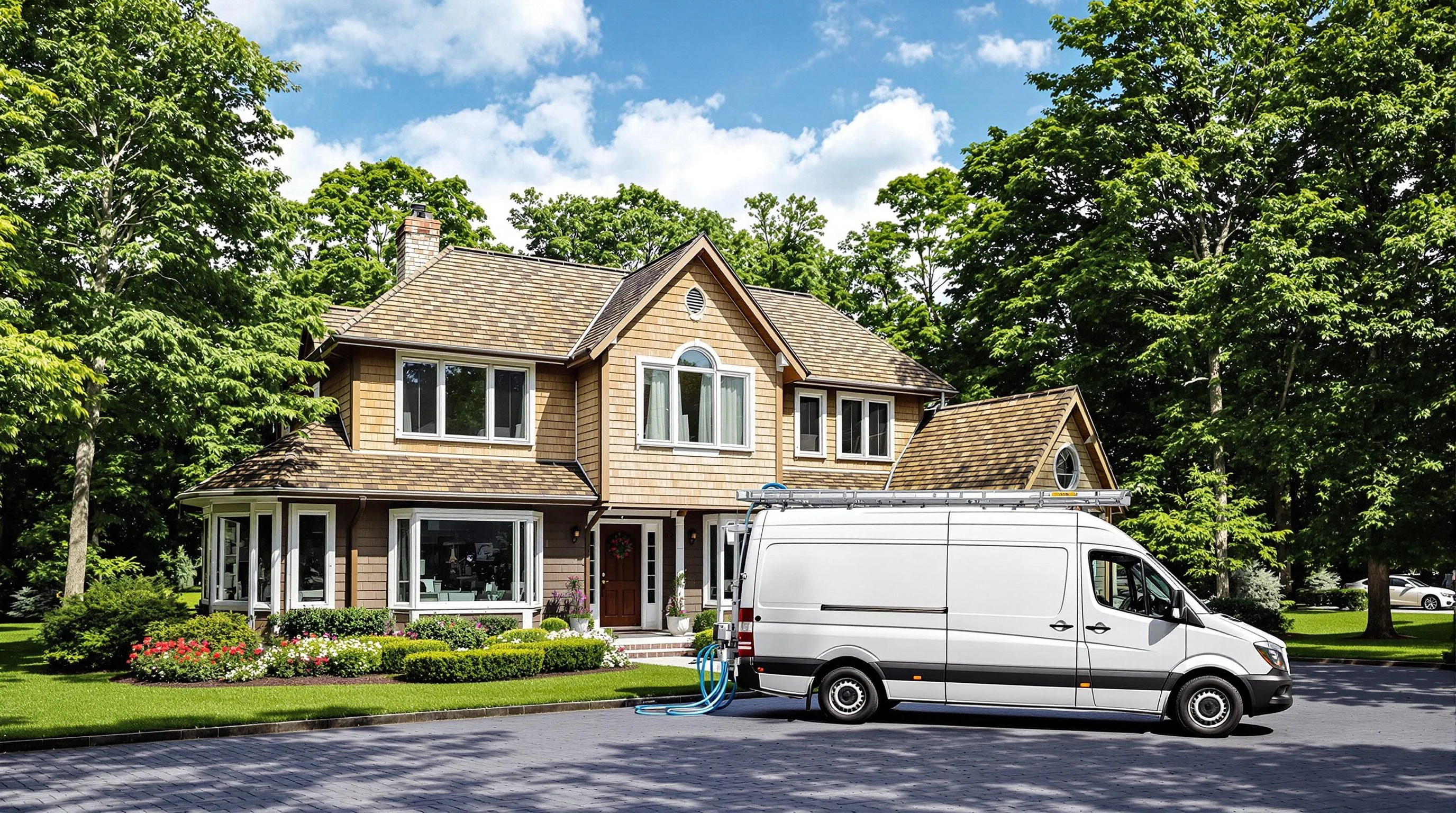 Shaler Dryer Vent Cleaning dryer vent cleaning crew working in O'Hara, PA