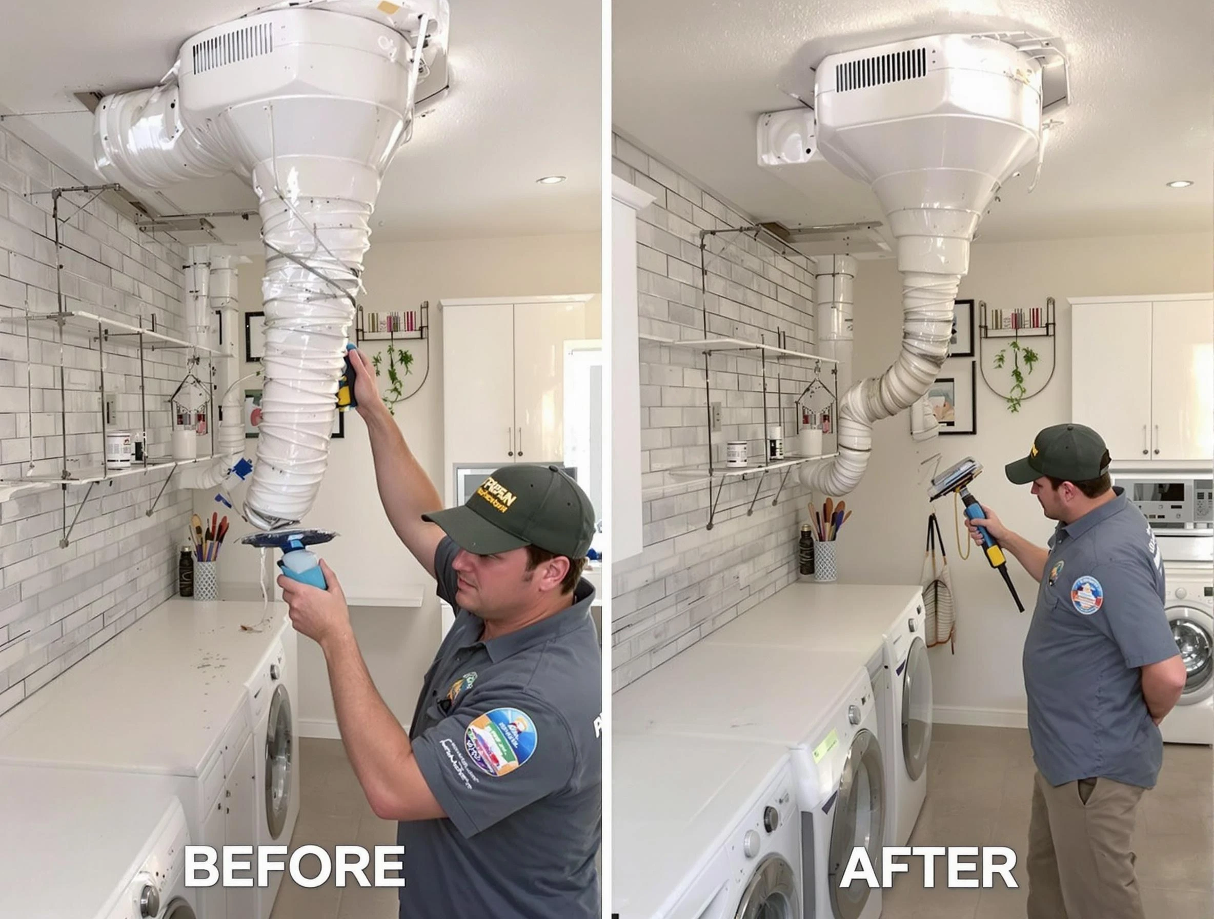 Professional dryer exhaust vent cleaning by Shaler Dryer Vent Cleaning in Shaler