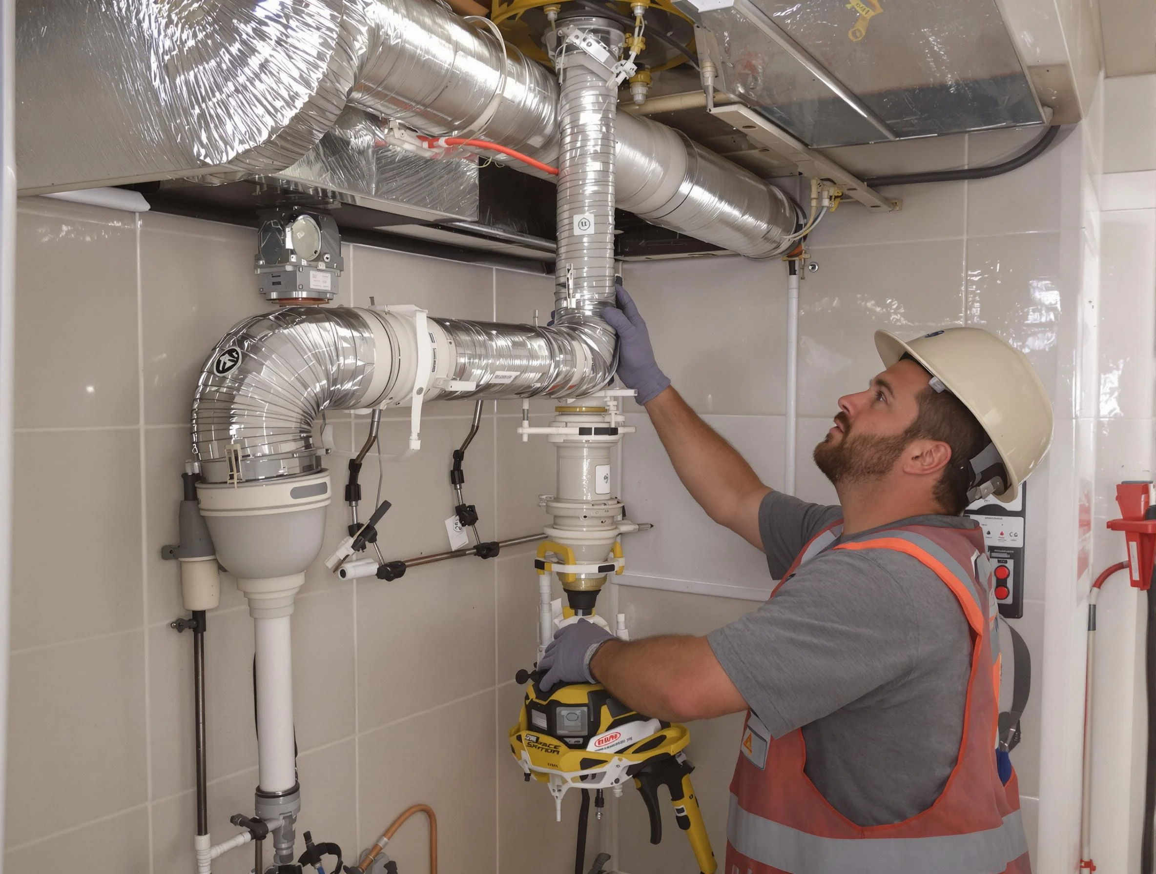 Shaler Dryer Vent Cleaning expert performing professional dryer vent repair and installation in Shaler