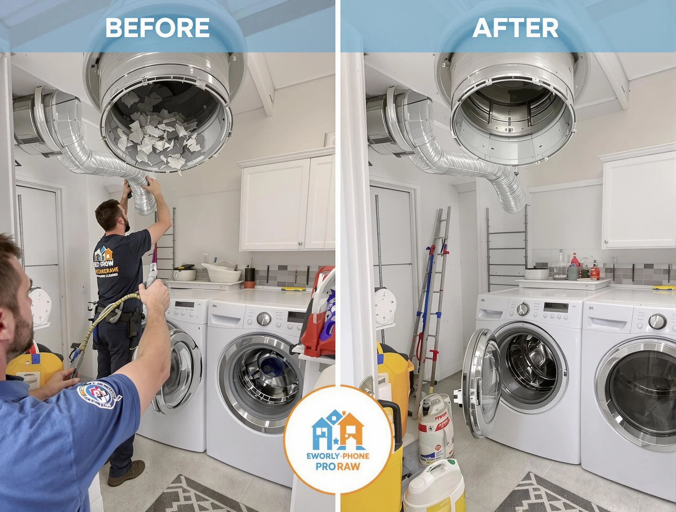Residential dryer vent cleaning by Shaler Dryer Vent Cleaning in Shaler